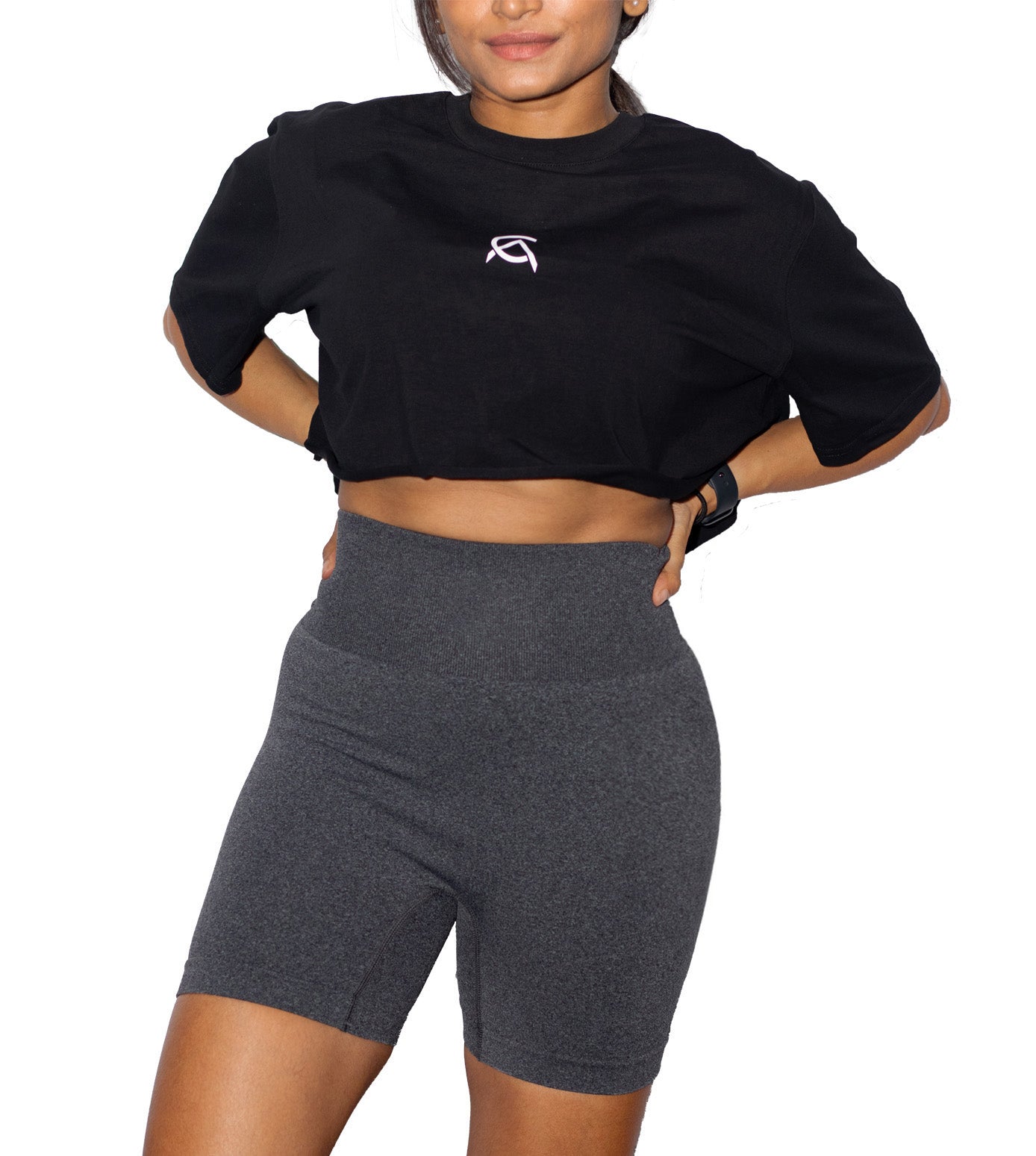 Women's Oversized Cropped Tops