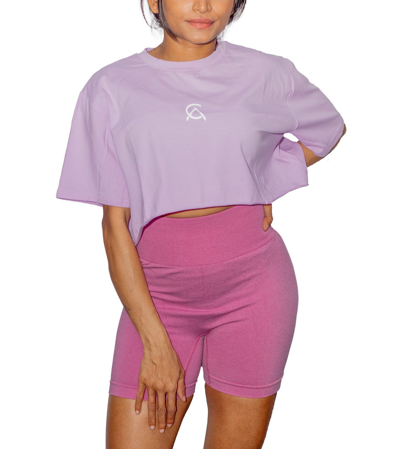 Women's Oversized Cropped Tops