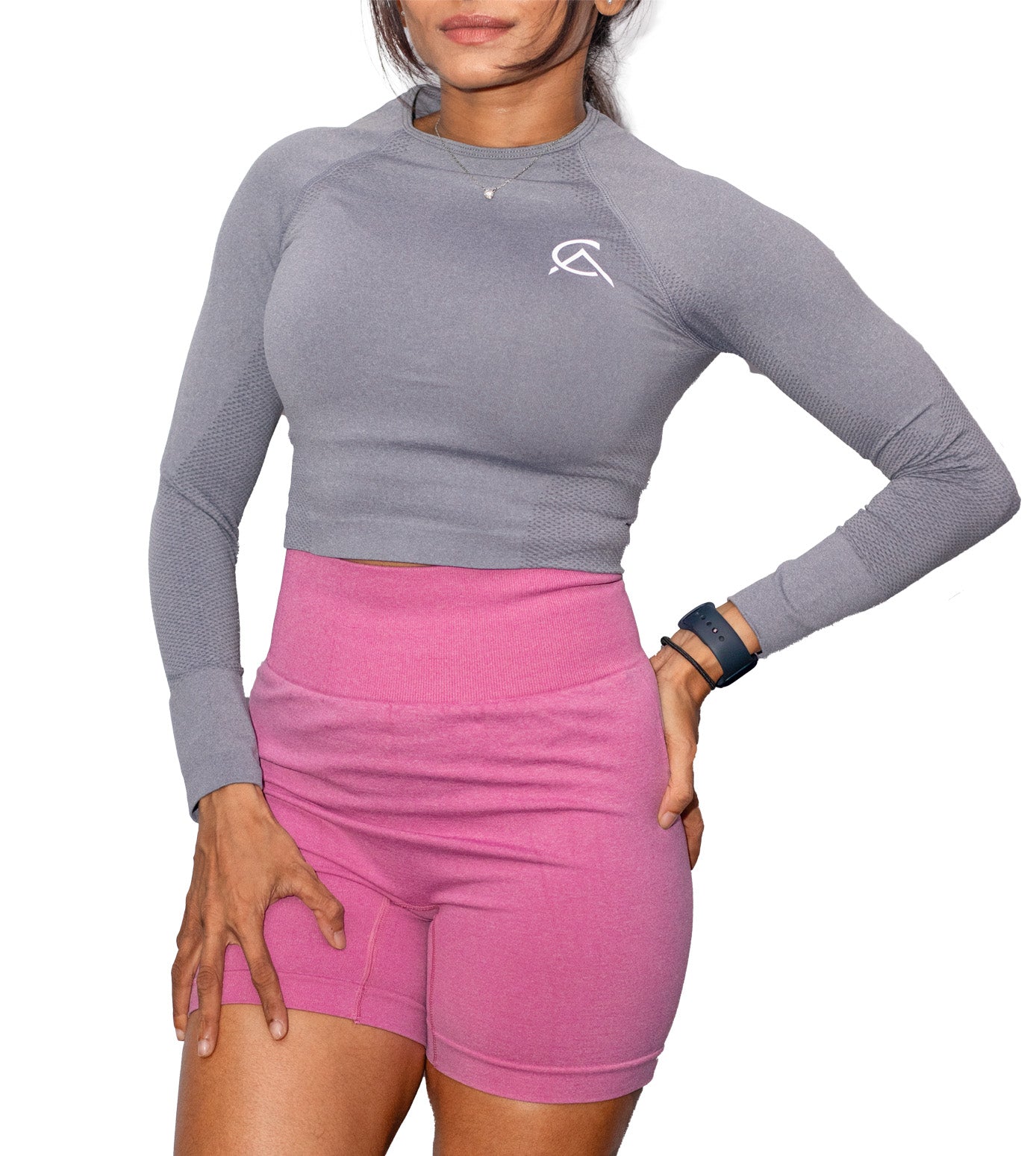 Seamless Women's Cropped Tops