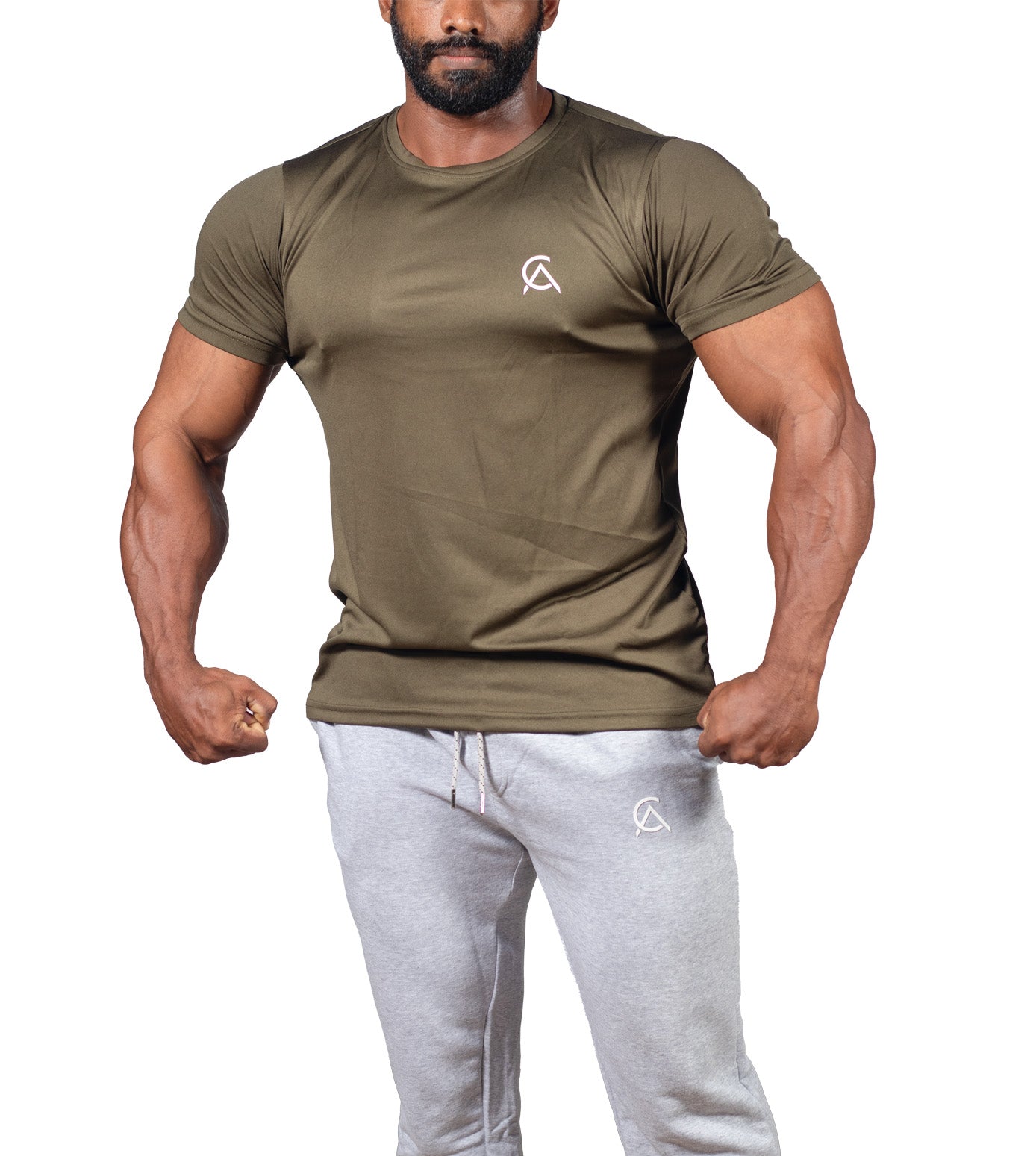 Mens Polyester Training   T-shirt